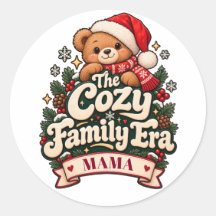 Ensemble familial personnalisé pour Noël