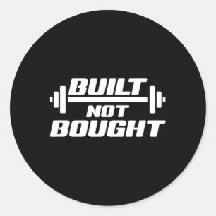 Sticker Rond Entraînement d'exercice de gym de levage de poids 