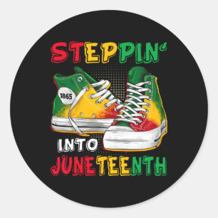 Sticker Rond Entrée Dans Le 11E Junetten Femme Black Girls Sn