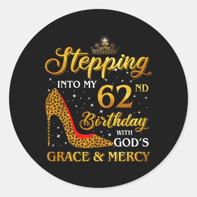 Sticker Rond Entrée En Mon 62E 62 (Devant)