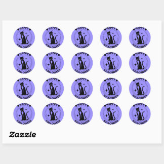 Sticker Rond Entrez dans l'Halloween