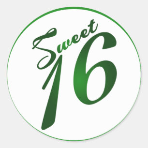 Sticker Rond Enveloppe 20 - 1,5" Enveloppe Sweet Seal 16 Vert