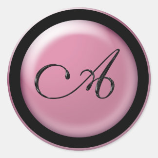 Sticker Rond Enveloppe d'invitation A