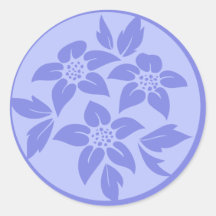 Enveloppe violet ou lavande - Phoques / Balises ca