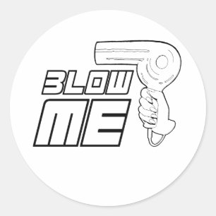 STICKER ROND ENVOIE-MOI CHIER