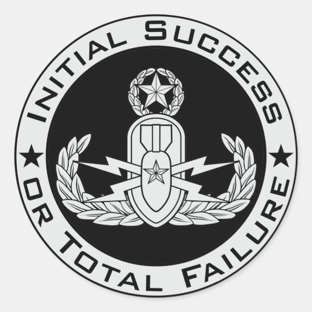 Sticker Rond EOD Master ISoTF (Devant)