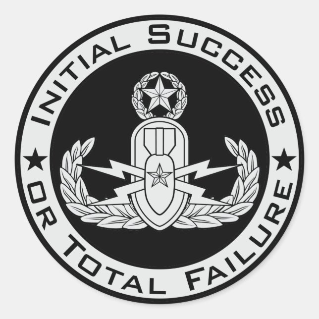 Sticker Rond EOD Master ISoTF (Devant)