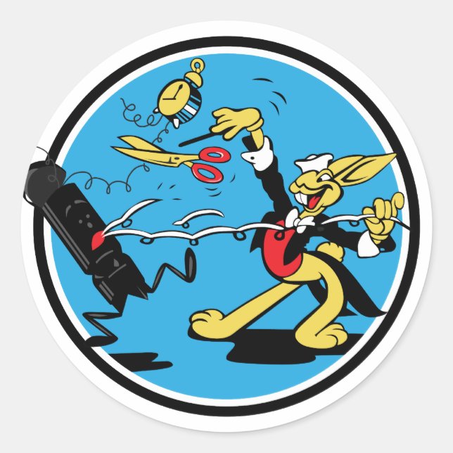 Sticker Rond EOD Rabbit (Devant)