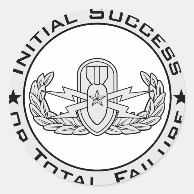 Sticker Rond EOD Senior ISoTF (Devant)