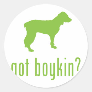 Sticker Rond Épagneul de Boykin