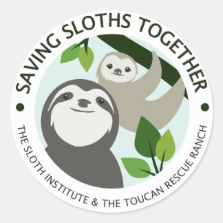 Sticker Rond Épargner les fentes ensemble Programme | Logo Stic