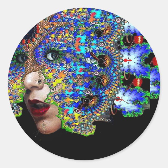 STICKER ROND ÉPHÉMERAL (Devant)