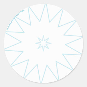 Sticker Rond * épingler le bling sur le ring * jeu de FÊTE DES