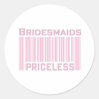 Sticker Rond Épouses inestimables