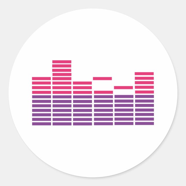 Sticker Rond Equaliseur (Devant)