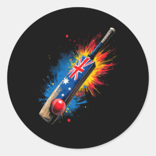 Sticker Rond Équipe australienne de cricket