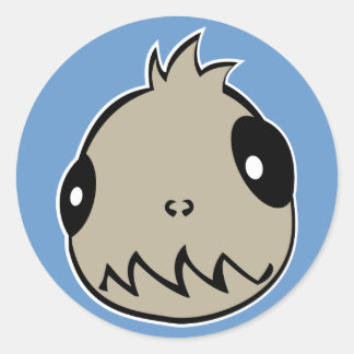 Sticker Rond Équipe Chupacabra
