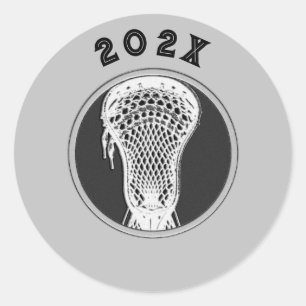 Sticker Rond Équipe de crosse 2025