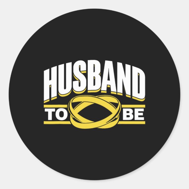 Sticker Rond Équipe de mariée à marier Fête du marié Bachelor  (Devant)