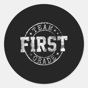 Sticker Rond Équipe de rêve de première année 1ère année Premiè