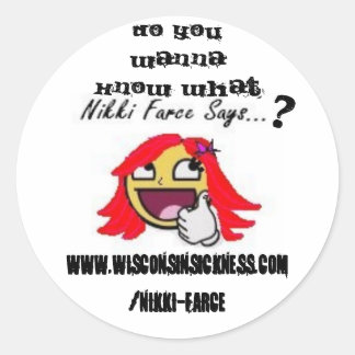 Sticker Rond Équipe de rue