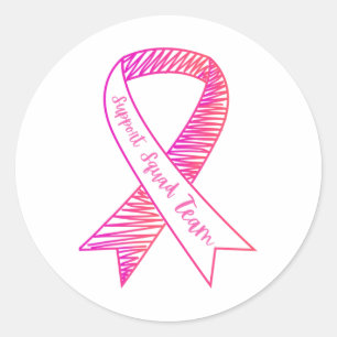 Sticker Rond Équipe de soutien de la Journée mondiale contre le