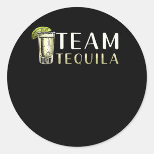 Sticker Rond Équipe de Tequila