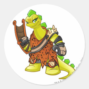 Sticker Rond Équipe de Tyrannie Capitaine 2