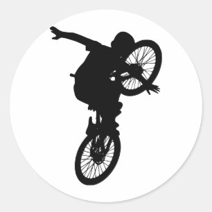 Sticker Rond Équipe de vélo tout terrain BMX Freestyle Destiny