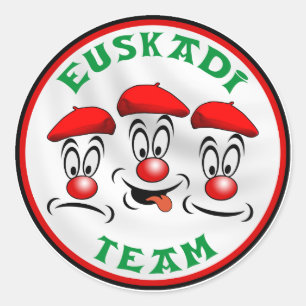 Sticker Rond équipe d'euskadi
