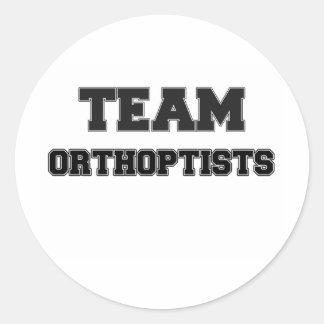 Sticker Rond Équipe d'orthopédistes
