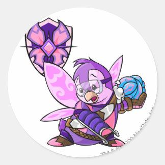 Sticker Rond Équipe Faerieland Capitaine 1