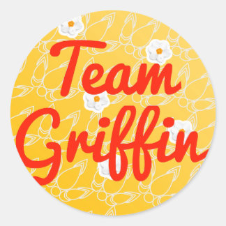 Sticker Rond Équipe Griffin