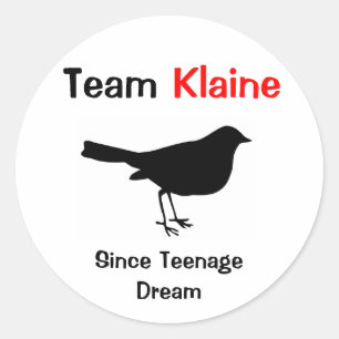 Sticker Rond Équipe Klaine