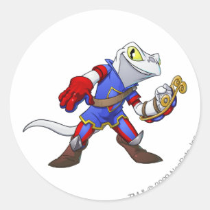 Sticker Rond Équipe Meridell Capitaine 2