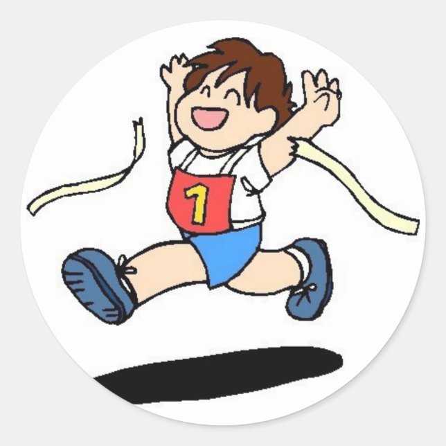 Sticker Rond Équipe scolaire (Devant)