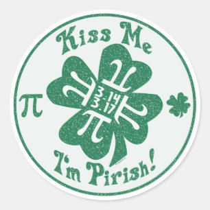 Sticker Rond Équipement Pi-Rish Party