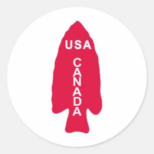 Sticker Rond ęr Force de service spécial