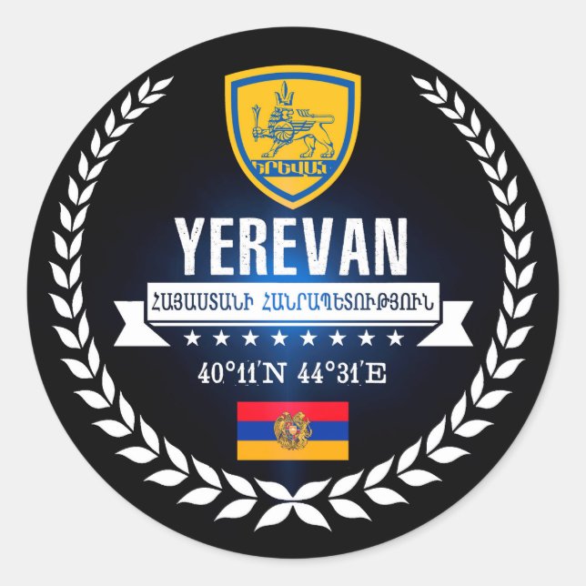 Sticker Rond Erevan (Devant)
