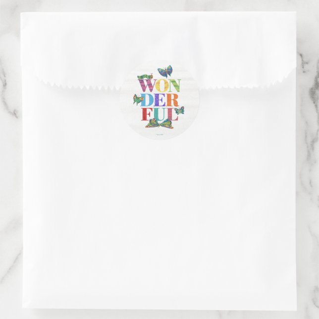 Sticker Rond Eric Carle | Merveilleux (Sac)