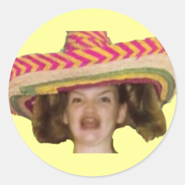 STICKER ROND ERMAHGERD SERMBRERRER PETITE (20 CT) (Devant)