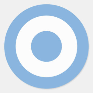 Sticker Rond Escarapela Argentina