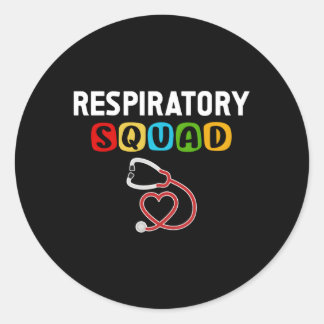Sticker Rond Escouade respiratoire