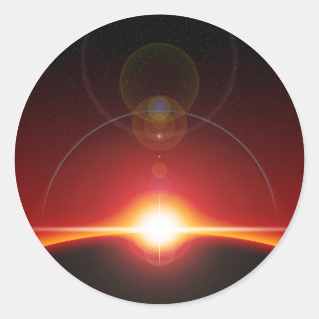 Sticker Rond Espace (Devant)