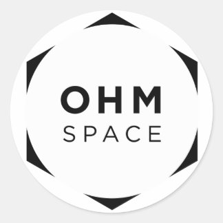 Sticker Rond Espace OHM