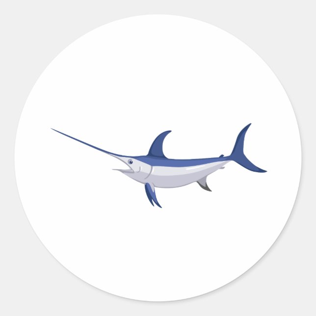 Sticker Rond Espadon (Devant)