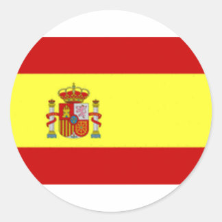 Sticker Rond Espagne