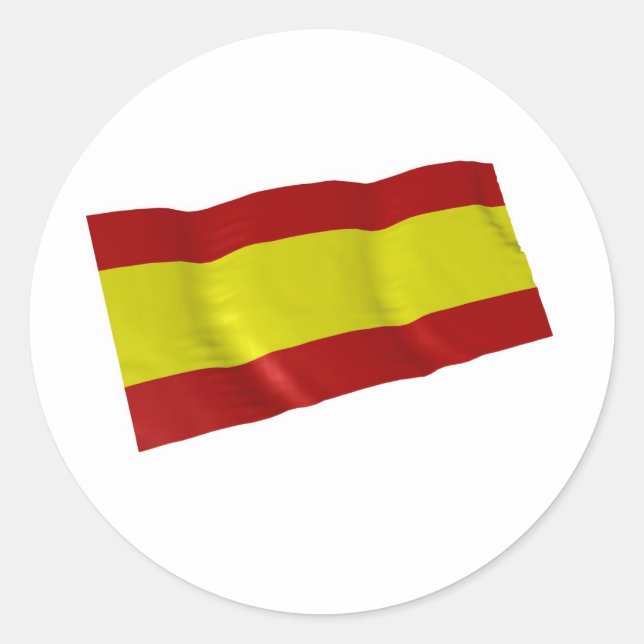 Sticker Rond espagne (Devant)
