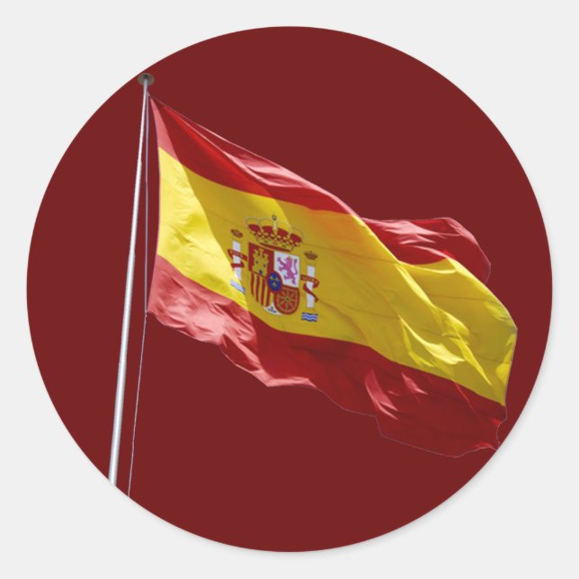Sticker Rond Espana (Devant)
