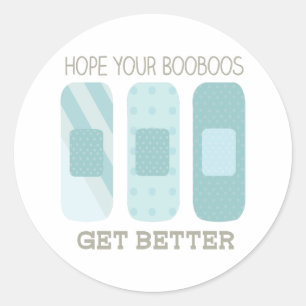 Sticker Rond Espérez que les vos huent huent vont mieux